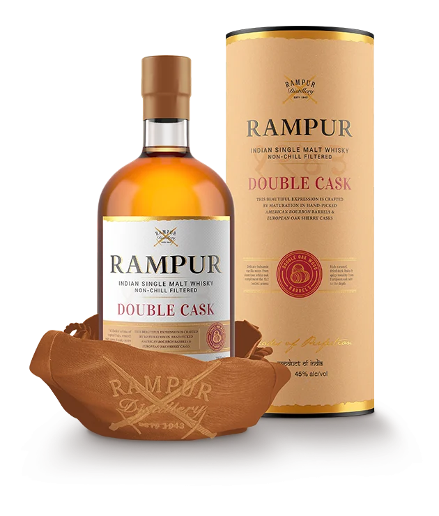 Rampur Double Cask bottle and tube.